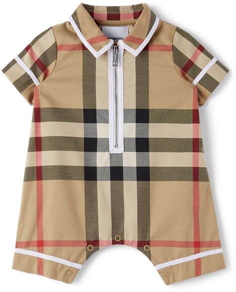 baby burberry girls|burberry baby bodysuit.